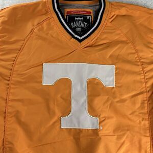 Tennessee Volunteers Men’s Jersey Light Orange Big Logo Windshell Sz Med